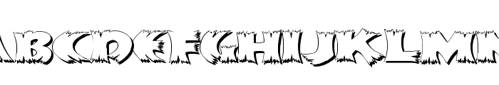 KlitschKOtiquaShadow Font LOWERCASE