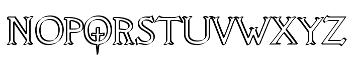 Knights Quest Callig Font UPPERCASE