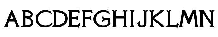 Knights Quest Font UPPERCASE