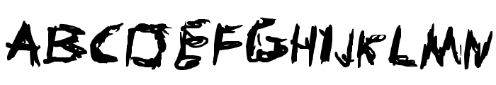 Knives and Pens Font UPPERCASE