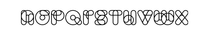 Knochen Regular OT Font LOWERCASE
