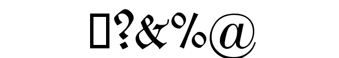 Koch-Fraktur OT normal Font OTHER CHARS