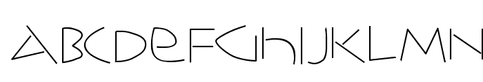 Kochwood-Light Font UPPERCASE