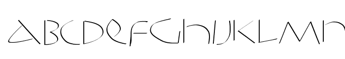 KochwoodQuill Font LOWERCASE