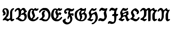 Koenig-Type Bold Font UPPERCASE