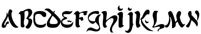 Kohelet Regular Font LOWERCASE