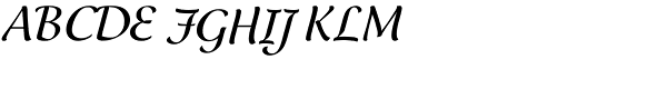 Kolibri Pro-Regular Font UPPERCASE