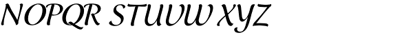 Kolibri Pro-Regular Font UPPERCASE