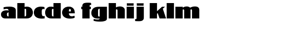 Koloss EF Font LOWERCASE
