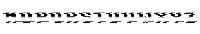 Komodore Destroy Font UPPERCASE