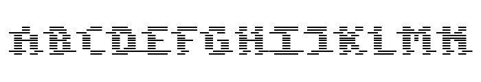 Komodore Destroy Font LOWERCASE