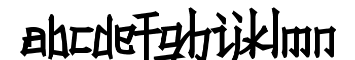 Konfuciuz Fat Font LOWERCASE