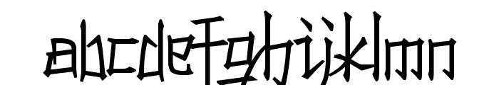 Konfuciuz Font LOWERCASE