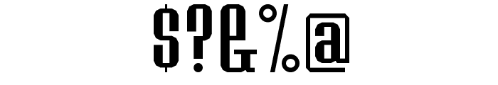 Konspiracy Theory Font OTHER CHARS