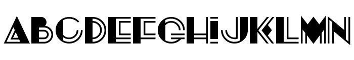 Konstrukto-Deco Font LOWERCASE