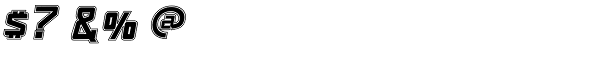 Konvexist-Collegiate Oblique Font OTHER CHARS