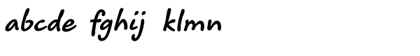 Koorkin Bold Italic Font LOWERCASE