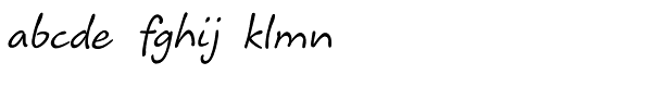 Koorkin Italic Font LOWERCASE