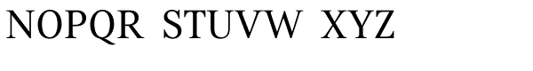 Kostic Serif Font UPPERCASE