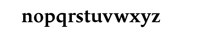 Koufiya Bold Font LOWERCASE