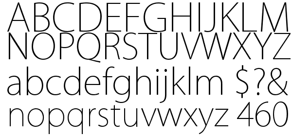 kozgopr6n extralight font