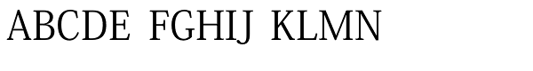 Kozuka Mincho Pr6N Regular Font UPPERCASE