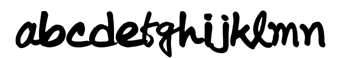 koly-Handwriting Font LOWERCASE