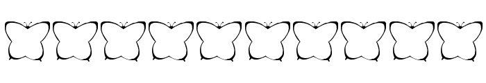 KR Butterfly Two Font OTHER CHARS