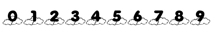 KR Cloud Nine Font OTHER CHARS