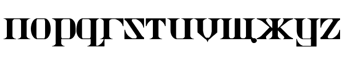 Kremlin Imperial Font LOWERCASE
