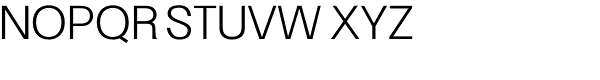 Kropotkin Std 12 Expanded Light Font UPPERCASE