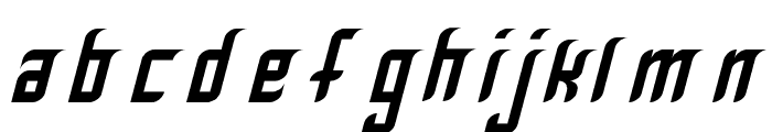 Krugovis-Italic Font LOWERCASE