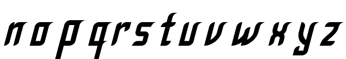 Krugovis-Italic Font LOWERCASE