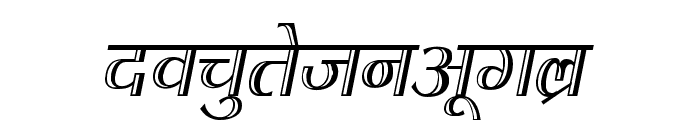 Kruti Dev 070 Condensed Font LOWERCASE