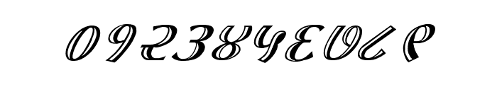 Kruti Dev 070  Italic Font OTHER CHARS
