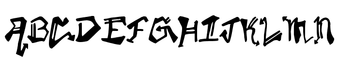 KrylonGothic Font LOWERCASE