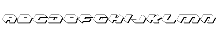 Kubrick Shadow Condensed Font LOWERCASE