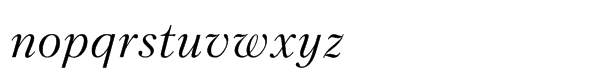 Kudryashev ItalicMultilingual Font LOWERCASE