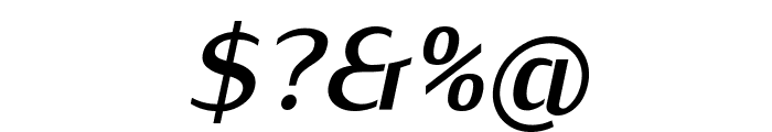 Kurier-BoldItalic Font OTHER CHARS