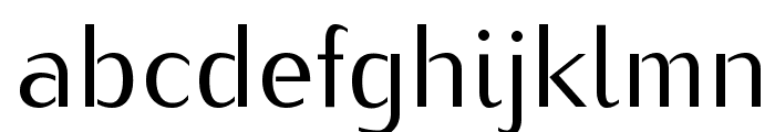 Kurier-Regular Font LOWERCASE