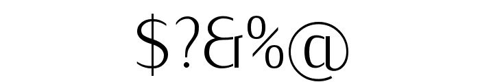 KurierCondLight-Regular Font OTHER CHARS