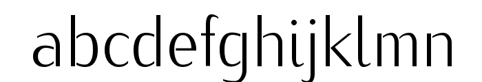 KurierCondLight-Regular Font LOWERCASE
