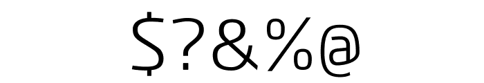 Kuro-Regular Font OTHER CHARS