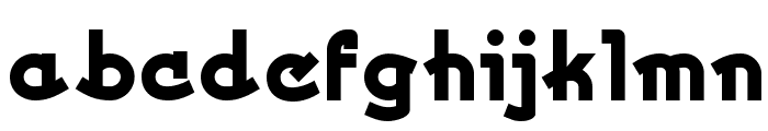 Kurvaceous NF Font LOWERCASE