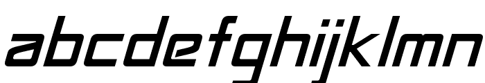 LaBouf Oblique Font LOWERCASE