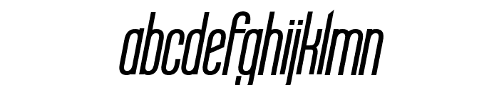 Labtop Bold Italic Font LOWERCASE