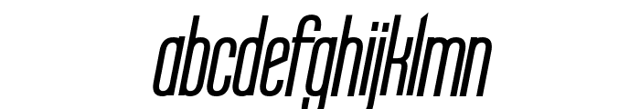 Labtop Secundo Bold Italic Font LOWERCASE