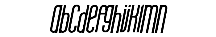 Labtop Unicase Bold Italic Font LOWERCASE