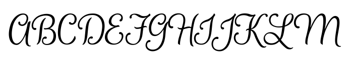 Ladybird Font UPPERCASE