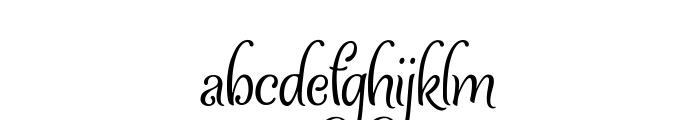 Ladybird Font LOWERCASE